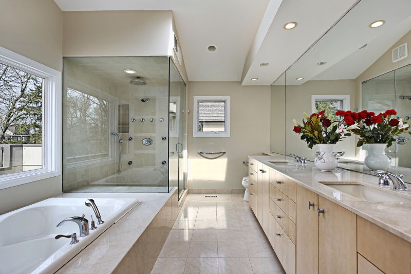 Spacious Bathroom Shower